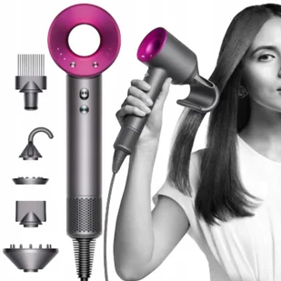 Suszarka Do Włosów Dyson Supersonic 1600W Jonizacja Dyfuzor Zestaw XXL - Suszarki do włosów - miniaturka - grafika 1
