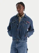 Kurtki męskie - Quiksilver Kurtka jeansowa All Ride Denim Jkt EQYJK04177 Niebieski Regular Fit - miniaturka - grafika 1