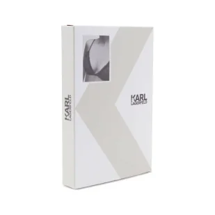 Karl Lagerfeld Koronkowy biustonosz kl monogram - Biustonosze - miniaturka - grafika 1