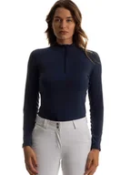 Koszulki sportowe damskie - Fischer Koszulka funkcyjna w kolorze granatowym - miniaturka - grafika 1