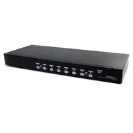 Przełączniki KVM - StarTech SV831DUSBAU przełącznik KVM Możliwości montowania w stelażu Czarny SV831DUSBAU - miniaturka - grafika 1