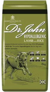 Dr John Hypoallergenic Lamb with Rice 4kg - Sucha karma dla psów - miniaturka - grafika 1
