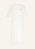 Sukienki - Lacoste Sukienka Z Dżerseju weiss - LACOSTE - miniaturka - grafika 1