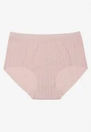 Majtki damskie - Jasnofioletowe Majtki Bezszwowe z Siateczki Koladira - Renee - miniaturka - grafika 1