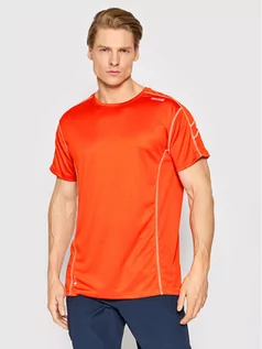 Koszulki sportowe męskie - Regatta Koszulka techniczna Virda RMT251 Czerwony Regular Fit - grafika 1