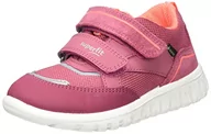 Sneakersy damskie - Superfit Mini sneakersy dla dziewcząt Sport7, różowy - Pink Orange 5500-27 EU - miniaturka - grafika 1