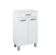 Szafki łazienkowe - Komoda łazienkow Elita Sunn 50 cm biały połysk RE169198008060 - miniaturka - grafika 1