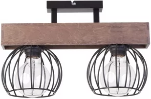Sigma Milan lampa sufitowa 2-punktowa brązowa 31571 31571 - Lampy sufitowe - miniaturka - grafika 1