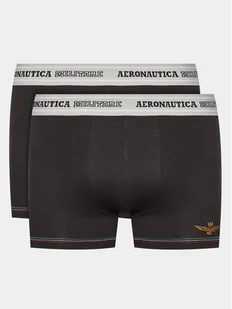 Aeronautica Militare Komplet 2 par bokserek AM1UBX003 Czarny - Majtki męskie - miniaturka - grafika 1