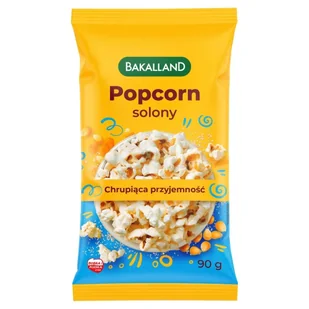 Bakalland Popcorn solony 90g - Popcorn - miniaturka - grafika 1