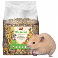 Karma dla gryzoni - Karma dla chomika mieszanka Vita Herbal 400g - miniaturka - grafika 1