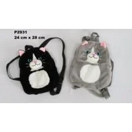 Plecaki szkolne i tornistry - Sun-Day Plecak pluszowy Kot 142054 - miniaturka - grafika 1