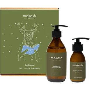 Mokosh zestaw Profesorek - Ciało i Umysł w Równowadze: żel 200 ml + lotion 90 ml - Zestawy kosmetyków damskich Mokosh zestaw Profesorek - Ciało i Umysł w Równowadze: żel 200 ml + lotion 90 ml - Zestawy kosmetyków damskich - miniaturka - grafika 1
