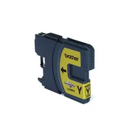 Tusze oryginalne - Brother Tusz Brother LC980Y (oryginał LC-980Y; żółty) - miniaturka - grafika 1