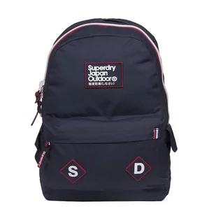 Plecak miejski Superdry Trinity Montana unisex sportowy granatowy - Plecaki - miniaturka - grafika 1
