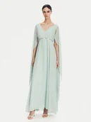 Sukienki - Rinascimento Sukienka wieczorowa CFC0123079003 Zielony Regular Fit - miniaturka - grafika 1