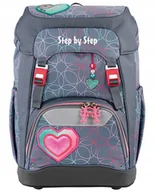 Plecaki szkolne i tornistry - Tornister Plecak Szkolny Sbs Rosnący Z Dzieckiem Grade Glitter Heart 22L - miniaturka - grafika 1