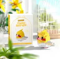 Układanki dla dzieci - KLOCKI KONSTRUKCYJNE PLASTIKOWE PTAK PAPUGA W PUDEŁKU NA PREZENT DLA DZIECKA CHŁOPCA DZIEWCZYNKI I DOROSŁYCH UKŁADANKA PUZZLE 3D - miniaturka - grafika 1