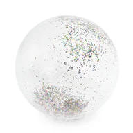 Piłki dla dzieci - Dmuchana piłka plażowa, na basen, z cekinami Be-active.pl - miniaturka - grafika 1