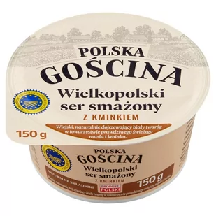 Polska Gościna Wielkopolski ser smażony z kminkiem 150 g - Sery - miniaturka - grafika 1