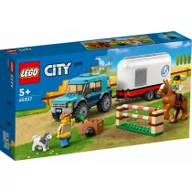 Klocki - Lego City Przyczepa do przewozu koni 60327 - miniaturka - grafika 1