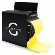 Akcesoria do rehabilitacji - Tejpy Kinesiotaping Taśma Plastry Gold Tape 5Cmx5M Żółte - miniaturka - grafika 1