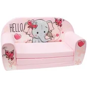 Zestawy mebli dla dzieci - DELSIT- SOFA, KANAPA ROZKŁADANA , SOFKA DLA DZIECKA Z PIANKI, DT2-18239 SŁONIK - miniaturka - grafika 1