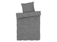 Pościel - LIVARNO home Pościel z mikrowłókna satynowego, 140 x 200 cm (grafika/ciemnoszary) - miniaturka - grafika 1