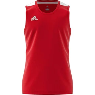 adidas C365 JRSY męska koszula bez rękawów, Rojpot/Blanco, L - Koszule męskie - miniaturka - grafika 1
