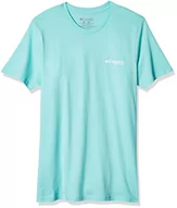 Koszulki męskie - Columbia Męski męski T-shirt Graphic, Gulf Stream/Sam, S - miniaturka - grafika 1