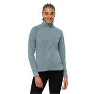 Kurtki damskie - Damska kurtka polarowa Jack Wolfskin WALDSEE JKT W citadel - XS - miniaturka - grafika 1
