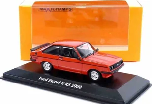 Ford Escort Rs2000 1976 Red , 1:43 Minichamps 940084301 - Samochody i pojazdy dla dzieci - miniaturka - grafika 1