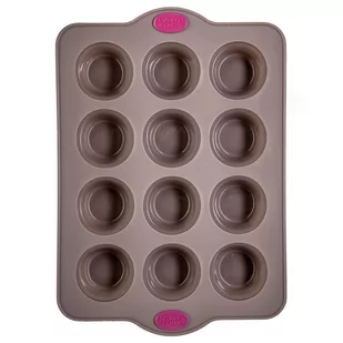 Secret de Gourmet Foremka silikonowa świetny element wyposażenia w kuchni który doskonale przyda się do pieczenie muffinek B07NTWM1PR - Formy do ciast - miniaturka - grafika 1