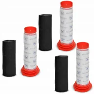 Filtry do odkurzaczy - 3x Komplet filtrów filtr do BOSCH ATHLET 00754176 BBH / BCH mikrofiltry VCH - miniaturka - grafika 1