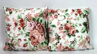 Pościel dla dzieci - POSZEWKA BAWEŁNIANA NA PODUSZKE 40x40 cm garden róż - miniaturka - grafika 1