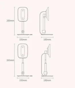 Baseus bezprzewodowa ładowarka Qi 15 W teleskopowy stojak uchwyt podstawka na telefon z kablem USB różowy (SUWY-D0R) hurtel-63471-0 - Ładowarki do telefonów - miniaturka - grafika 37