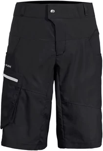 Vaude VAUDE Qimsa Spodnie krótkie Mężczyźni, black L 2020 Szorty 419320105400 - Spodenki rowerowe - miniaturka - grafika 1