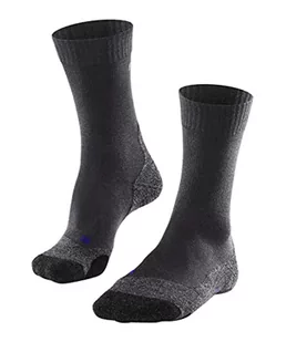 Falke damskie skarpety turystyczne TK2 Cool W SO, szary (melanż asfaltowy 3180), UK 5,5-6,5 (UE 39-40 RADE-8-9) 16139 - Skarpetki damskie - miniaturka - grafika 1