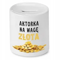 Skarbonki - DLA AKTORA AKTORKI SKARBONKA NA PREZENT z Nadrukiem ze Zdjęciem - miniaturka - grafika 1