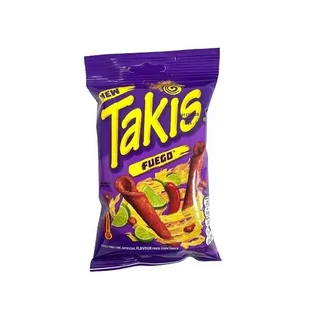 Ostre chipsy smak chilli i limonki Takis 100g USA - Chipsy - miniaturka - grafika 1