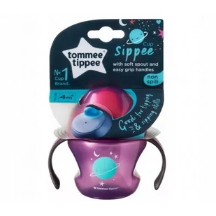 Tommee Tippee 471505 PIERWSZY KUBEK Z UCHWYTAMI 150ML GIRL 4+ 66267-uniw - Kubki dla dzieci - miniaturka - grafika 1