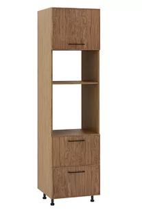 Asti Słupek Wysoki Pod Zabudowę Piekarnika/Microfali Dpps2-60-38-220_Modern Fornir - Meble kuchenne - miniaturka - grafika 1