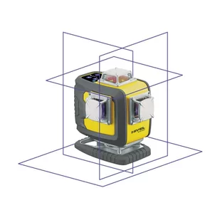 Laser krzyżowy Nivel System CL4D-P z bluetooth - Fioletowa wiązka lasera - Nowość !!! - Poziomice laserowe - miniaturka - grafika 1