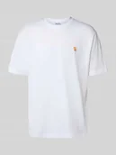 Koszulki męskie - T-shirt o kroju relaxed fit z czystej bawełny - miniaturka - grafika 1