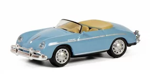 Schuco Porsche 356A Speedster Light Blue 1:87 452649800 - Samochody i pojazdy dla dzieci - miniaturka - grafika 1