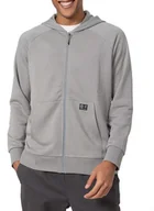 Bluzy męskie - Bluza męska 4F H4Z22-BLM011 - szara S - miniaturka - grafika 1