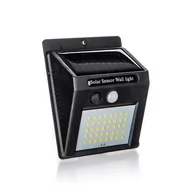 Lampy ogrodowe - Happy Green Lampa solarna LED 9,6 x 12,5 x 4,9 cm, czarny - miniaturka - grafika 1