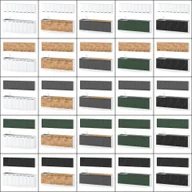 Meble kuchenne - Meble Kuchenne Nowoczesne Modułowe Vero 2.6m Butelkowa Zieleń Biały Mat - miniaturka - grafika 1