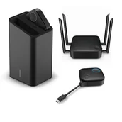 Inne akcesoria audio-wideo - Benq InstaShow VS20 bezprzewodowy system konferencyjny BYOM z USB-C, HDMI do natywnego 4K zasięg do 20m - miniaturka - grafika 1