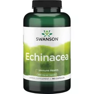 Balsamy i kremy do ciała - SWANSON Echinacea 400mg 180kaps - miniaturka - grafika 1